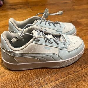 Puma Kids Sneakers - Light Blue and White